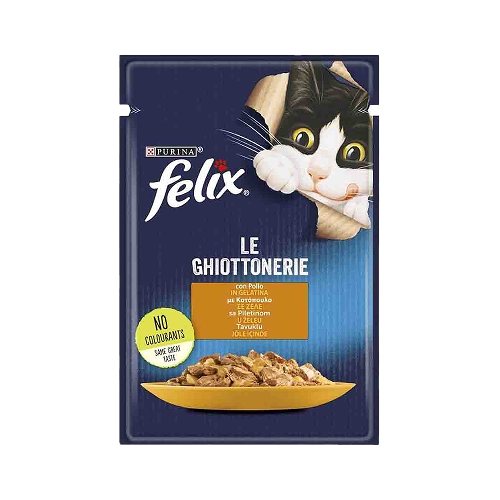 Felix Tavuklu Pouch Kedi Maması 85 g