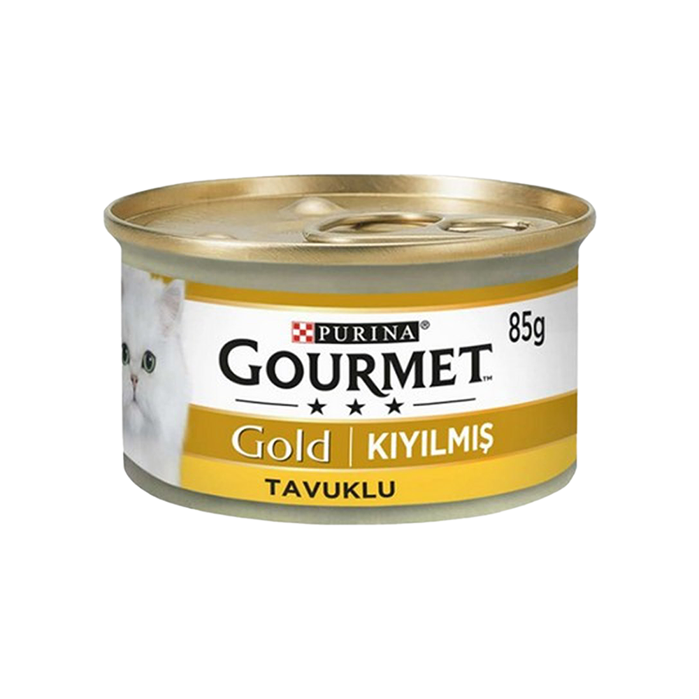 Gourmet Kıyılmış Tavuklu Kedi Konserve Maması 85 g