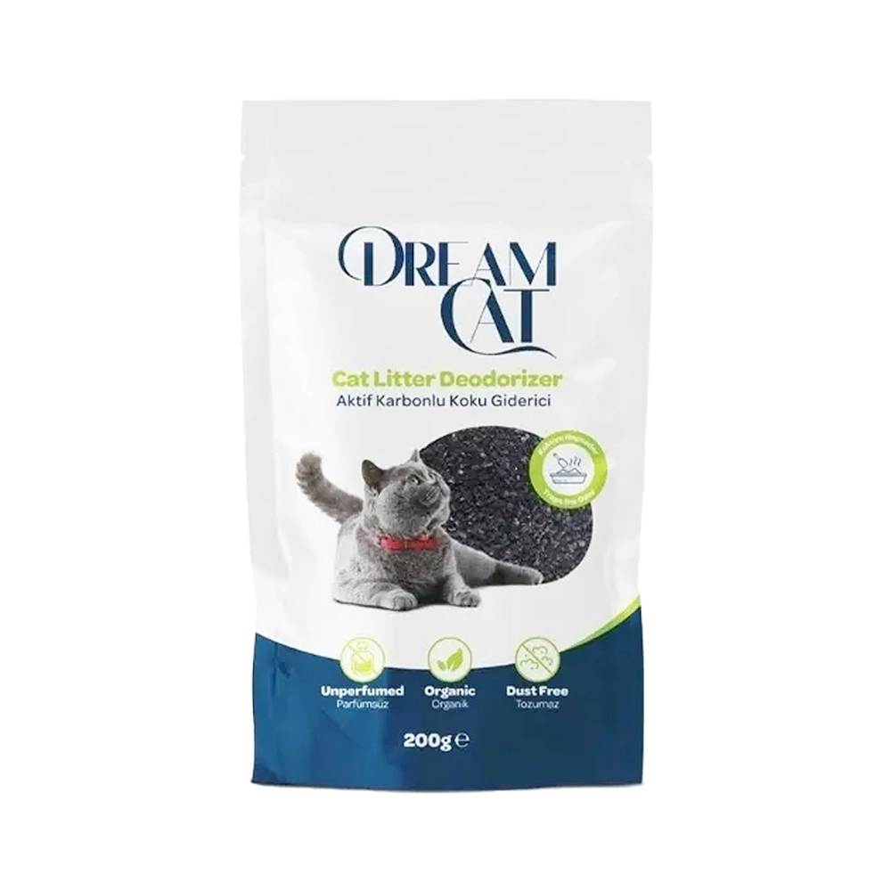 Dream Cat Aktif Karbonlu Kedi Kumu Koku Giderici 200 g