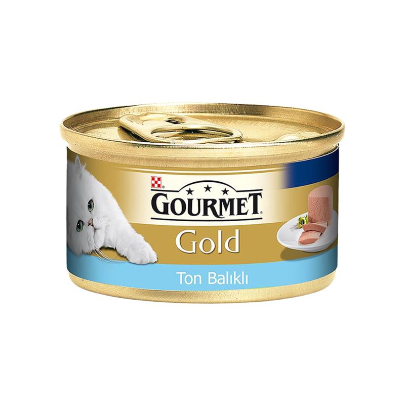 Gourmet Kıyılmış Ton Balıklı Kedi Konservesi 85 Gr